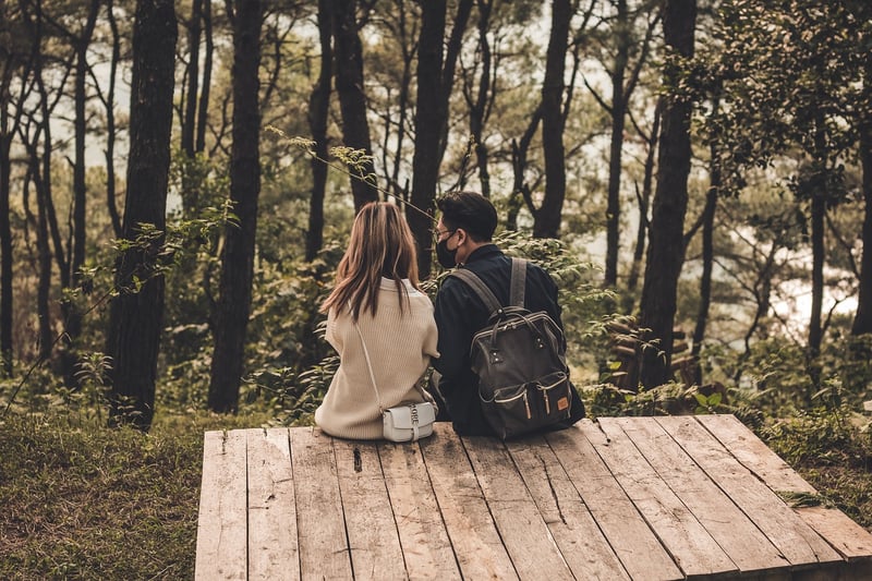 Couple Under the Stars